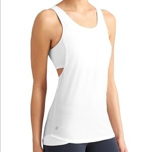NEW! Athleta Supercharged Mesh Tank White size XS